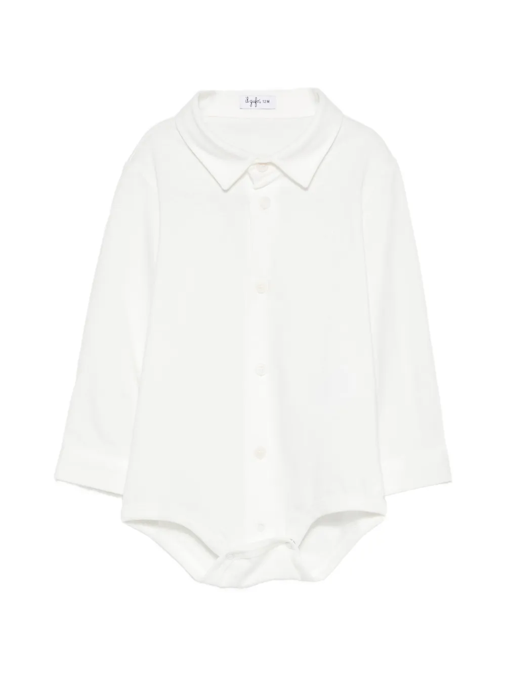 Il Gufo long-sleeve button-down body - Bianco