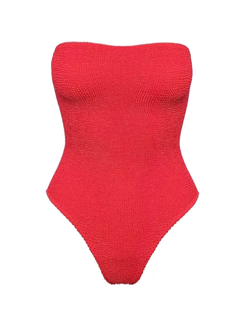 SOFIA ERHAN Kaia strapless crinkle swimsuit