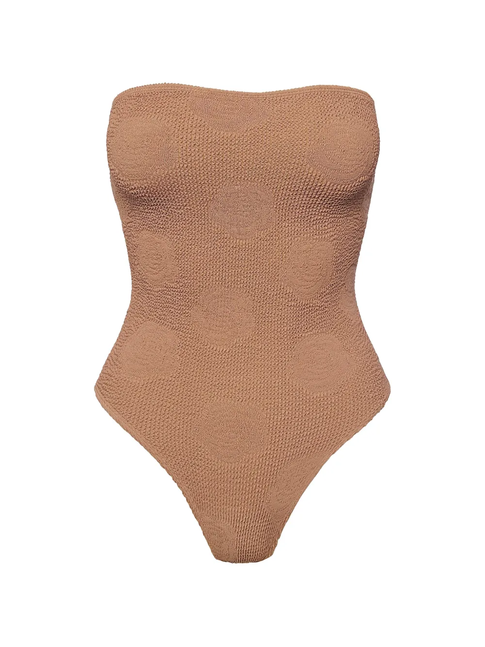 SOFIA ERHAN Kaya strapless one-piece - Marrone