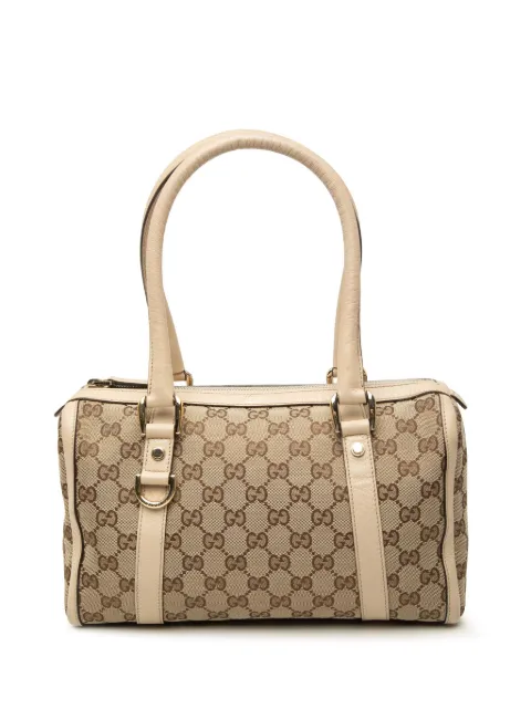 Gucci Pre-Owned 2000-2015 GG Canvas Abbey D Ring boston bag