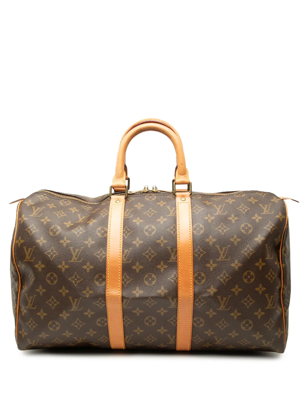 Louis Vuitton Pre-Owned 1988 Monogram Keepall 45 Reisetasche - Braun