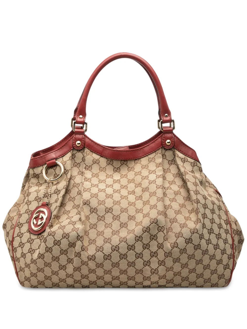 Gucci Pre-Owned 2000-2015 Large GG Canvas Sukey tote bag - Neutrals