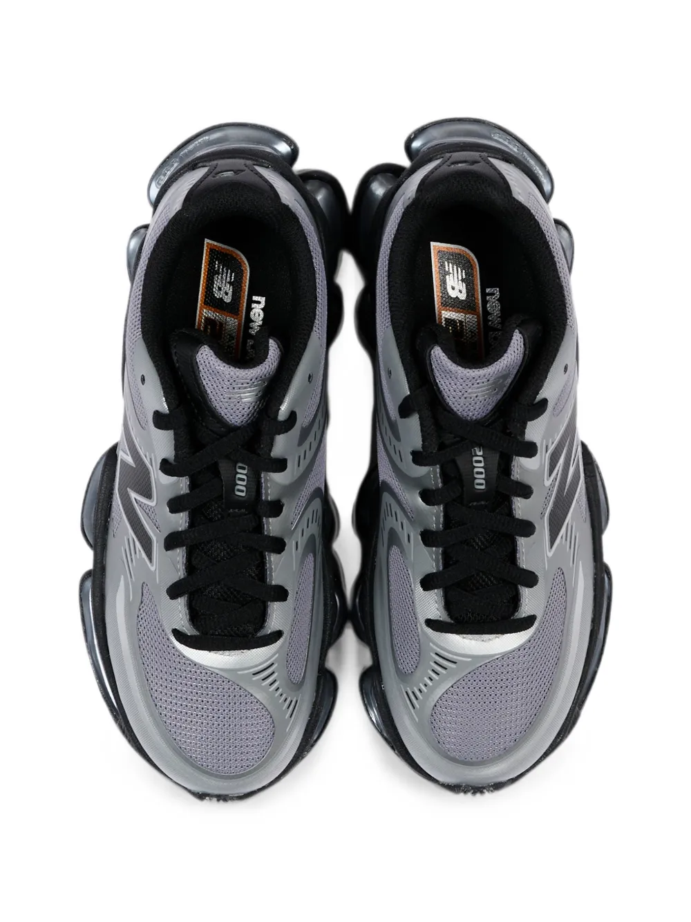 New Balance Kids 2000 Lace panelled sneakers Grijs