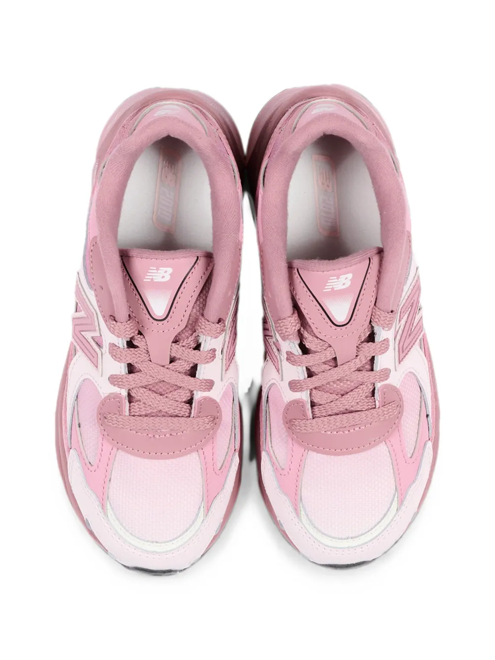 New Balance Kids panelled low-top sneakers Roze