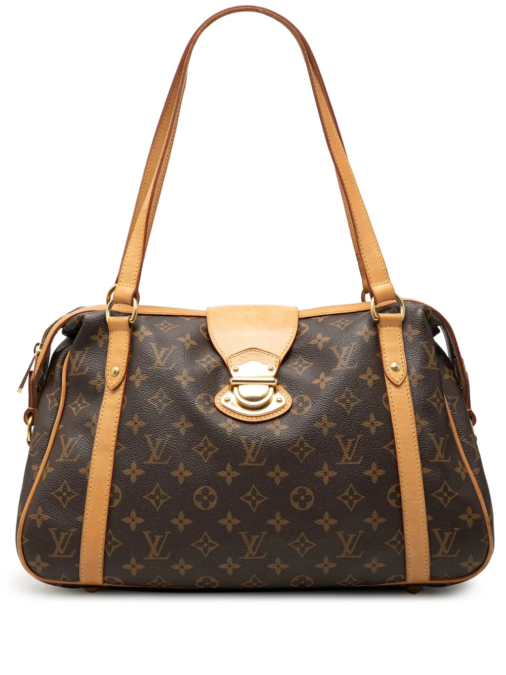 Louis Vuitton Pre-Owned 2011 Monogram Stresa PM Schultertasche - Braun