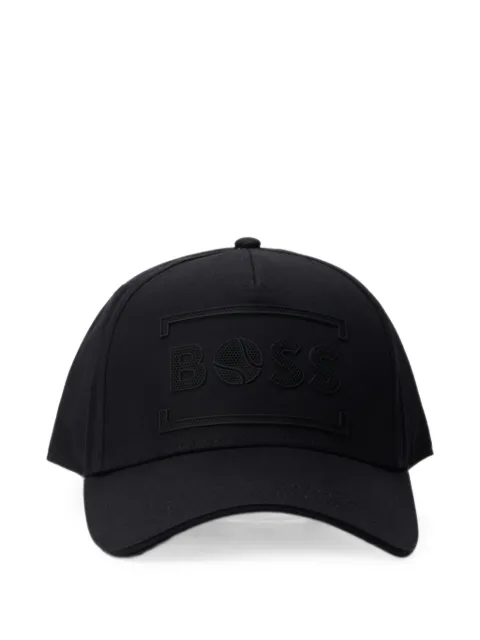 BOSS logo-patch cap