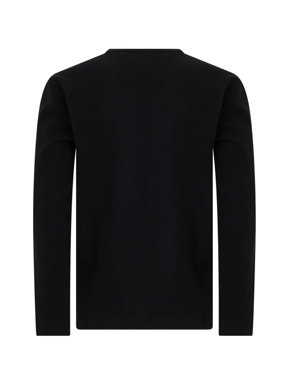 BOSS T-shirt met lange mouwen Zwart