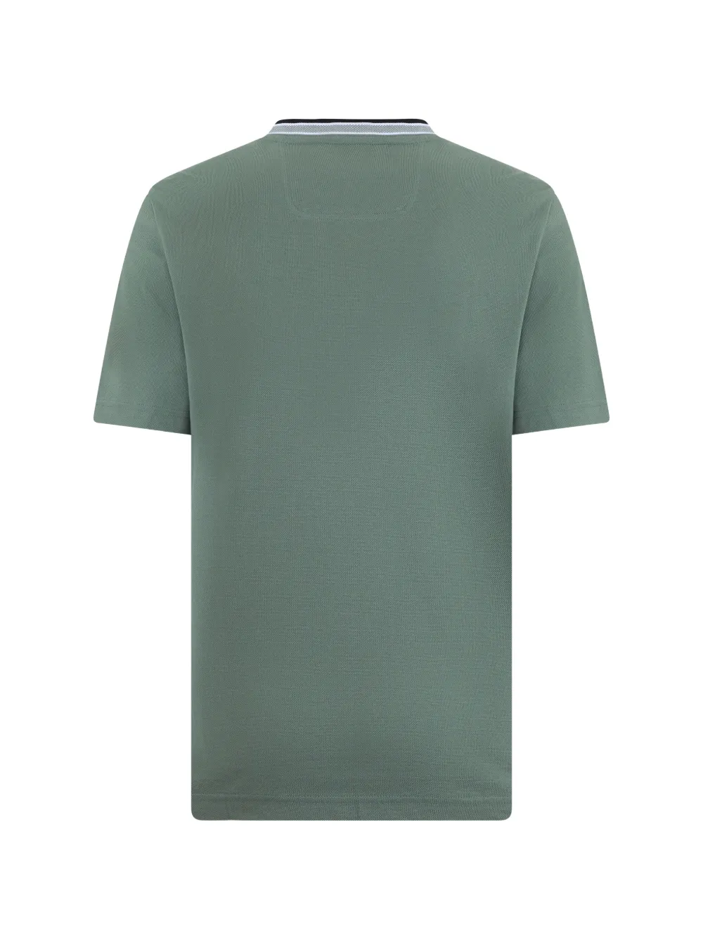 BOSS T-shirt met logoprint Groen