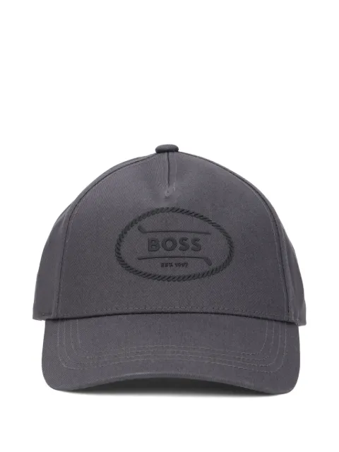 BOSS logo-patch cap
