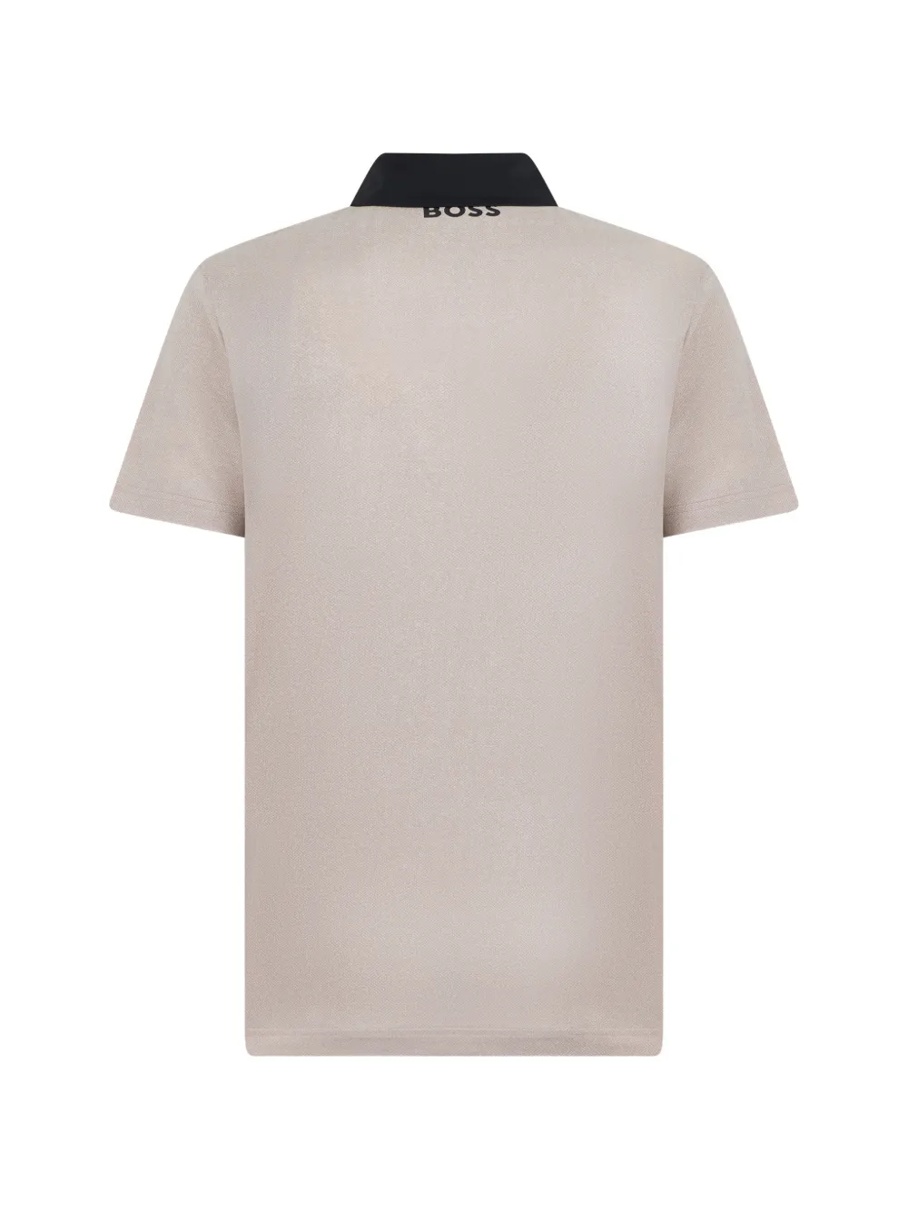 BOSS Poloshirt met logoprint Beige