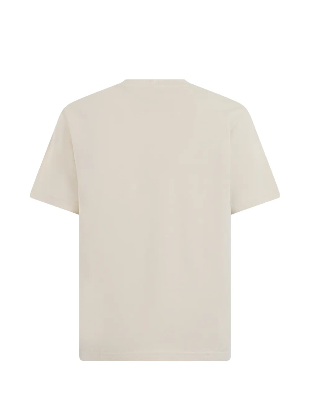 BOSS T-shirt met grafische print Beige