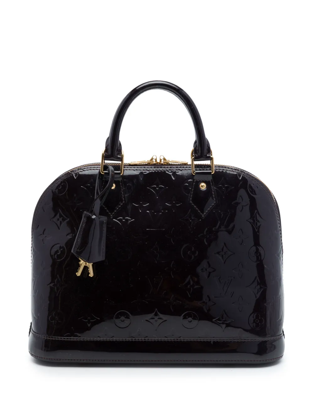 Louis Vuitton Pre-Owned 2014 Monogram Vernis Alma PM handbag - Purple