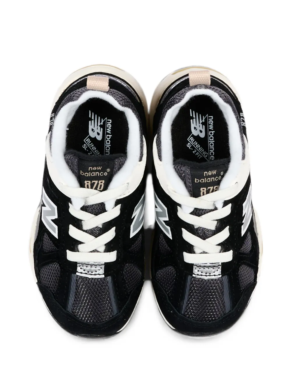 New Balance Kids 878 sneakers Zwart