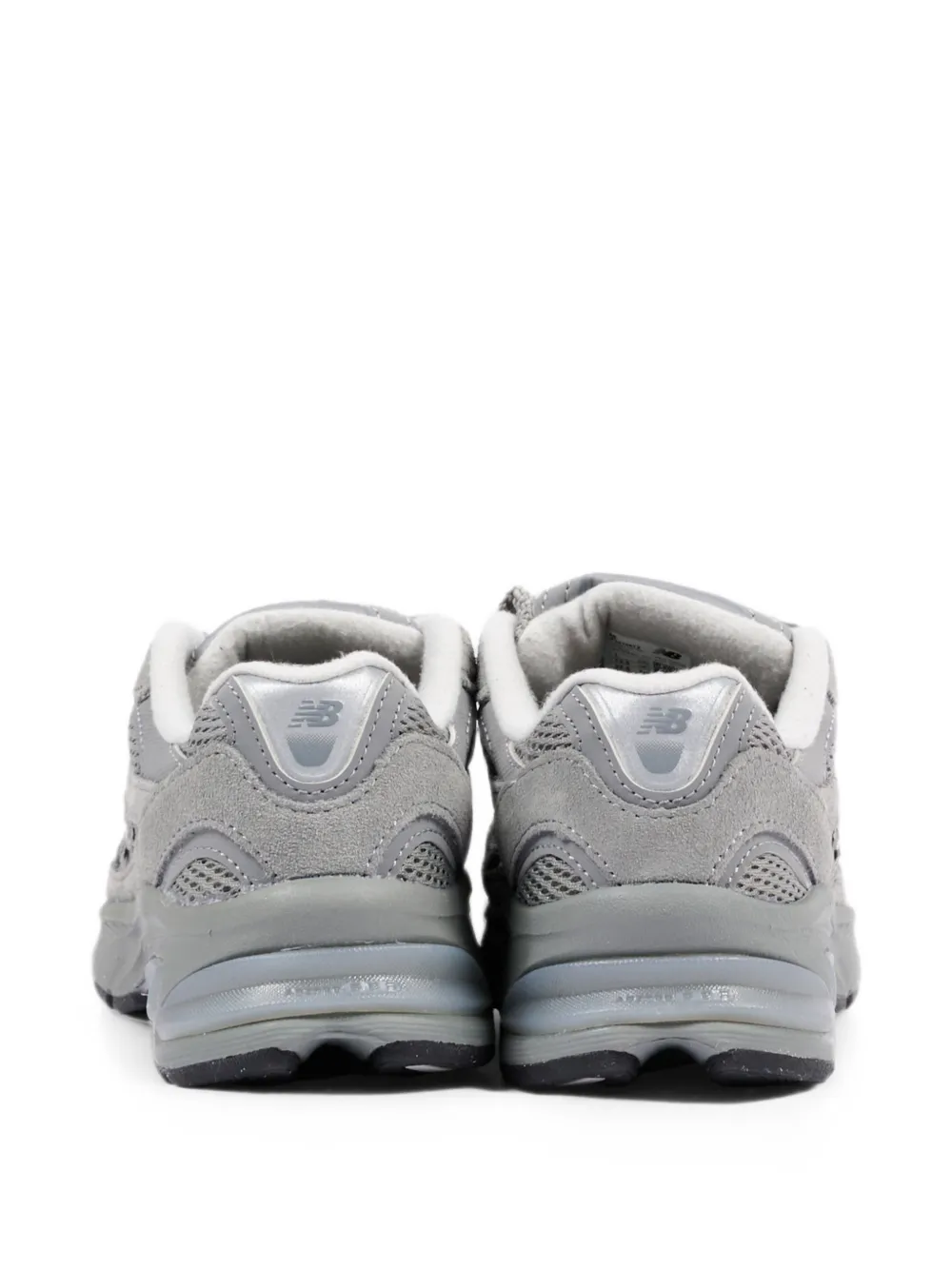 New Balance Kids panelled mesh-insert sneakers Grijs