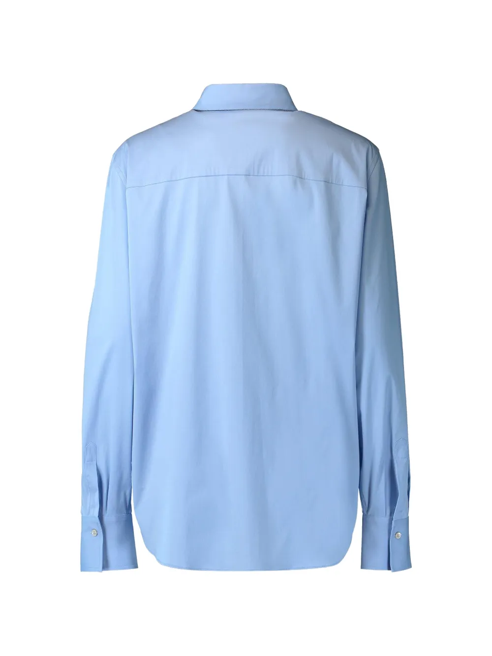 Brunello Cucinelli Blouse met Monili-kraag Blauw
