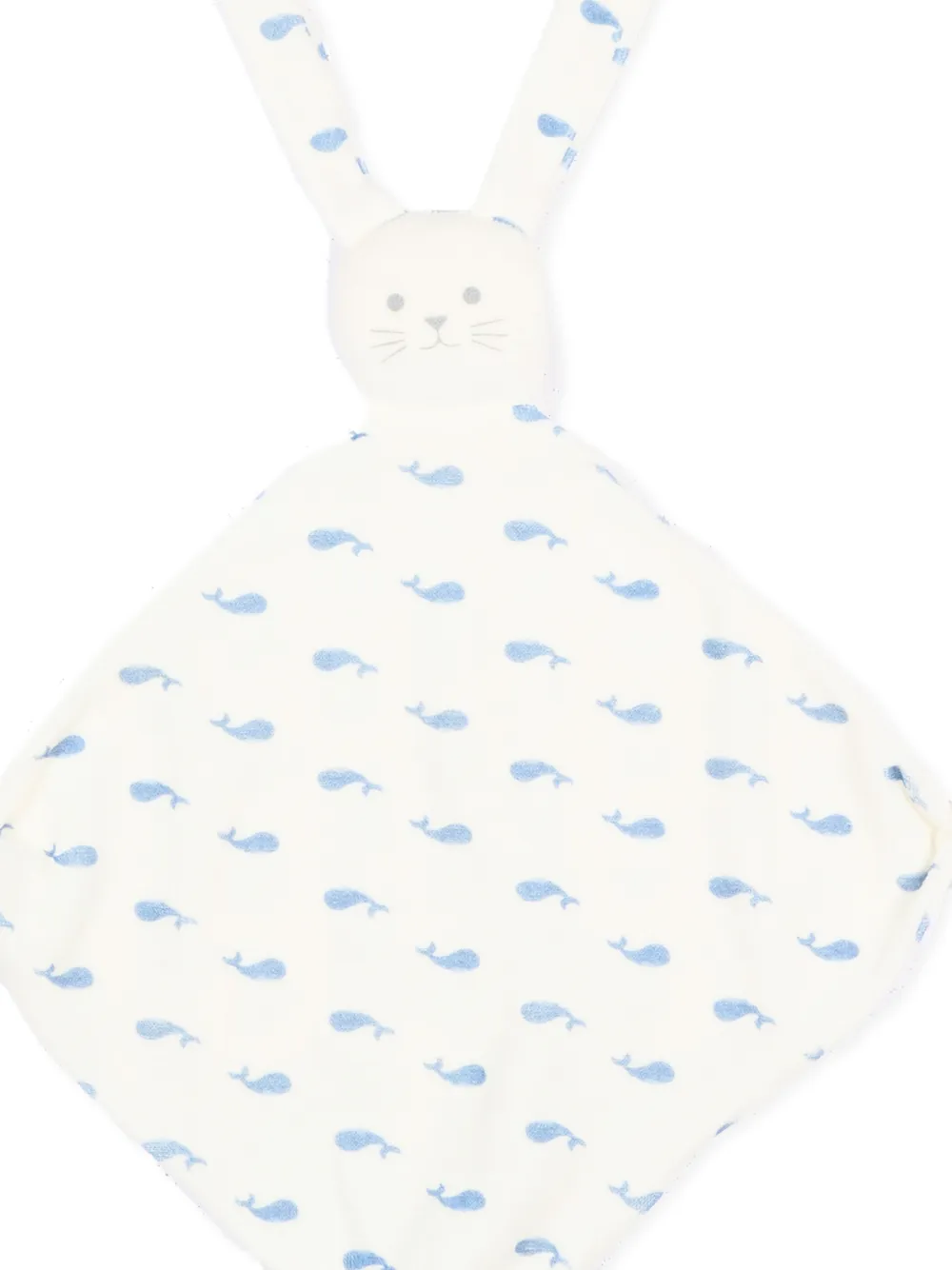 Petit Bateau Knuffel met walvis-print Beige