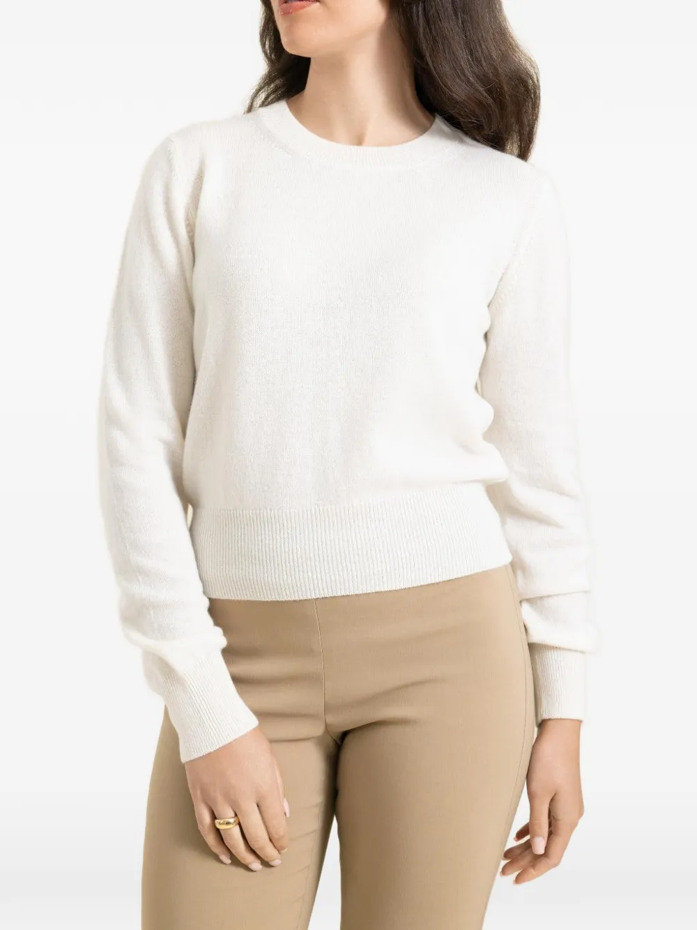 MISHA Mish Kaschmirpullover - Nude
