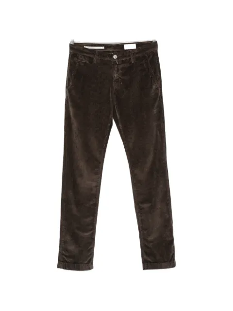 Jacob Cohën belt-loops corduroy trousers