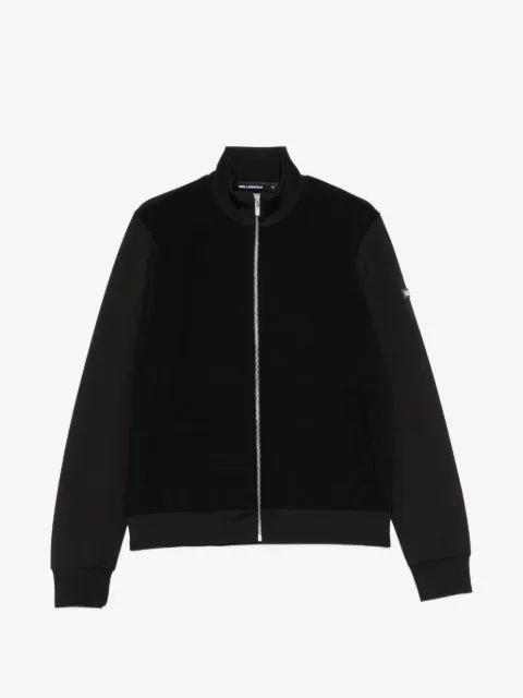 Karl Lagerfeld chaqueta a paneles con cremallera