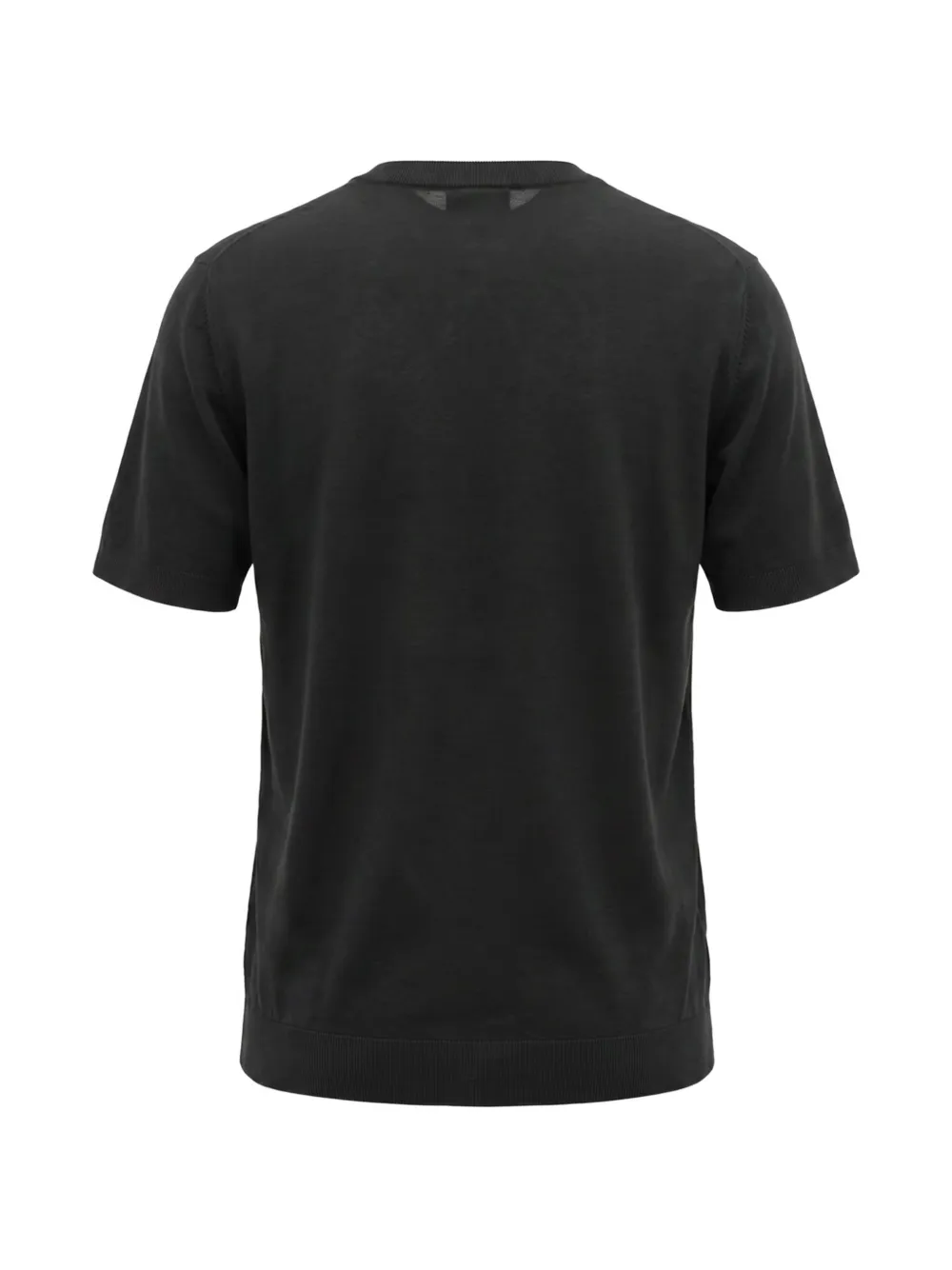 Altea Fijngebreid T-shirt Zwart