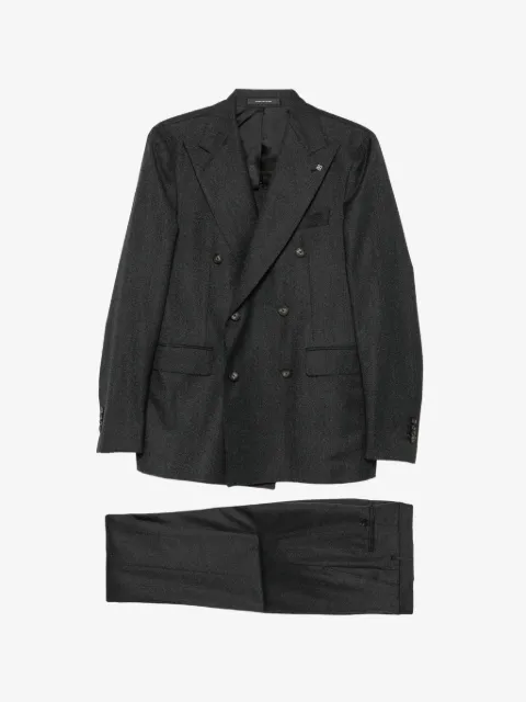 Tagliatore double-breasted wool suit