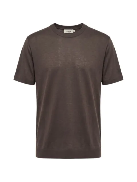 Altea crew-neck linen T-shirt