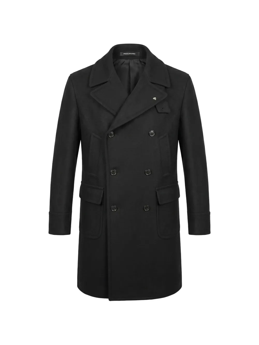 Tagliatore double-breasted wool coat - Nero