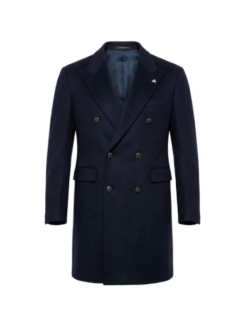 Tagliatore double-breasted cashmere coat