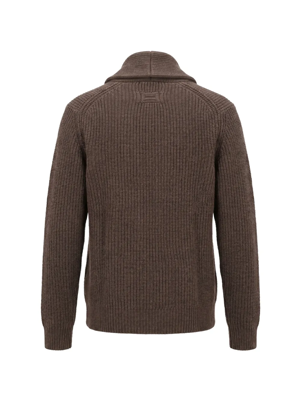 Drumohr Ribgebreid vest Bruin
