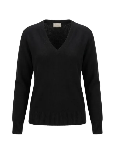 Drumohr pull en cachemire à col v