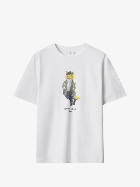 Maison Kitsuné fox-print T-shirt