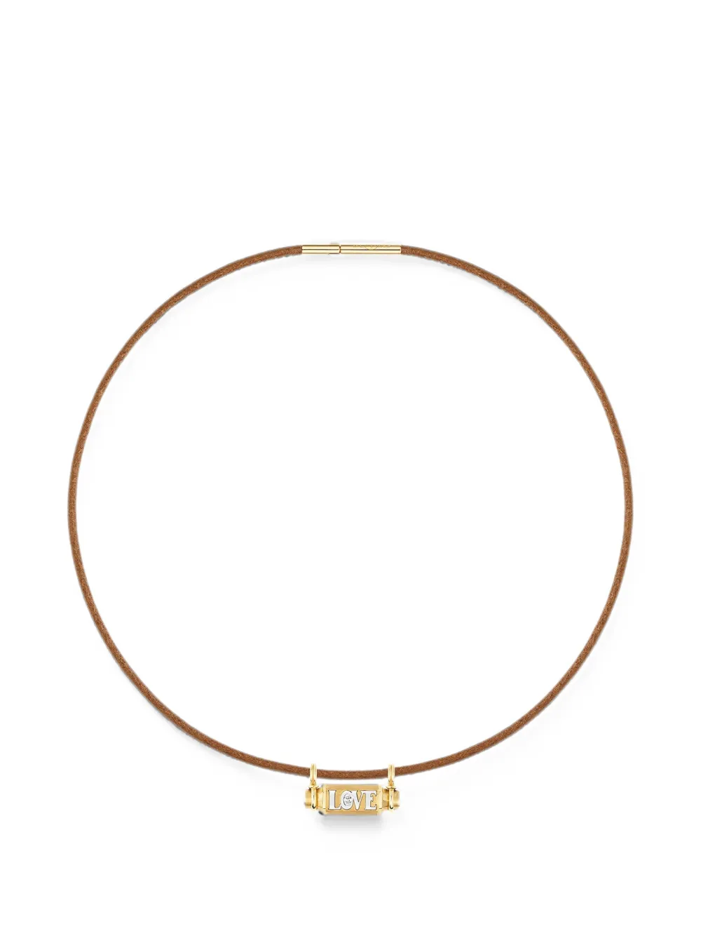 Marie Lichtenberg Love Smash locket necklace - Gold