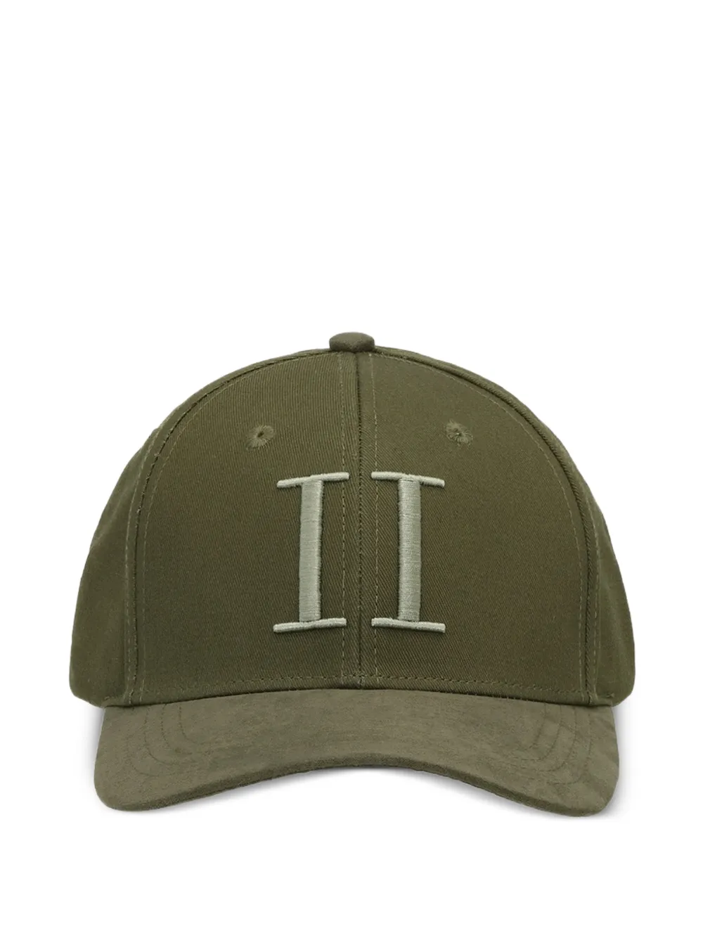 Les Deux logo-embroidered baseball cap - Grün