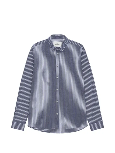 Les Deux striped button-down shirt