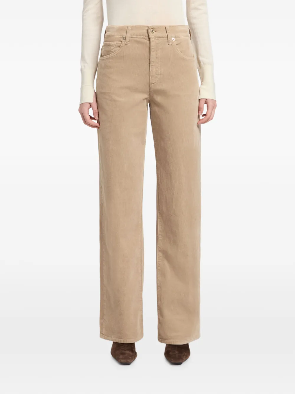 7 For All Mankind corduroy wide-leg trousers