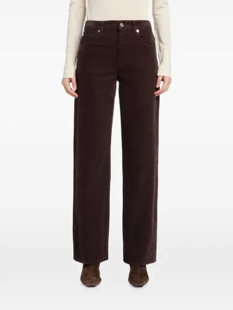 7 For All Mankind вельветовые брюки прямого кроя