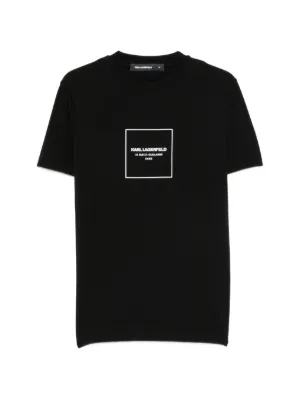 Casablanca Glitch Orchid Oversized T-shirt | Black | FARFETCH