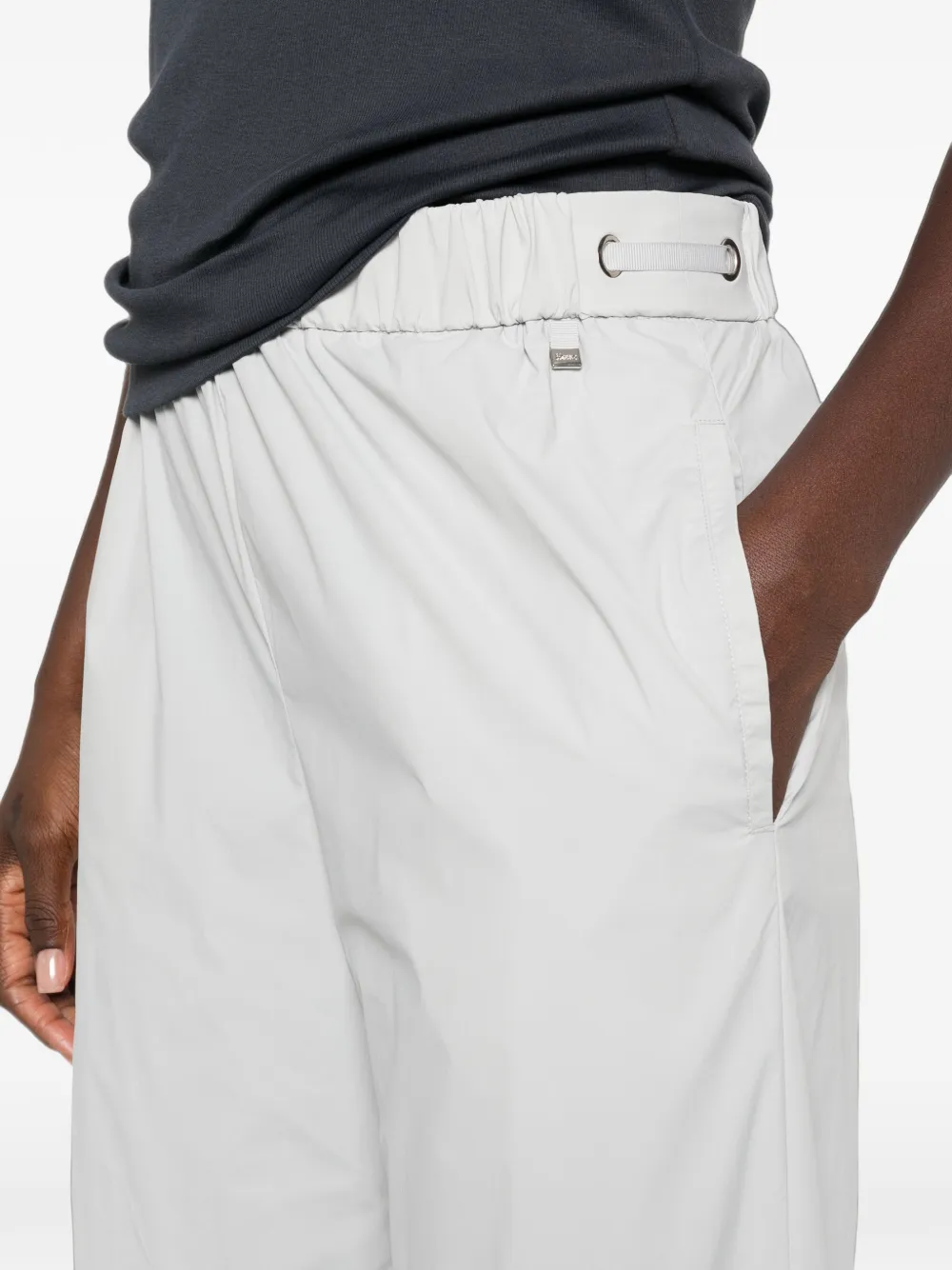 Herno Elastische broek Grijs