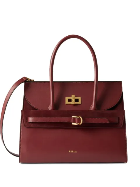 Furla Greta leather tote bag