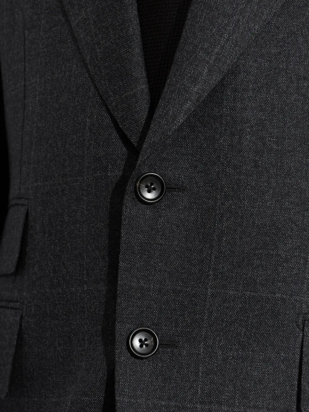 Tom Ford Check-pattern Wool Suit In Gray