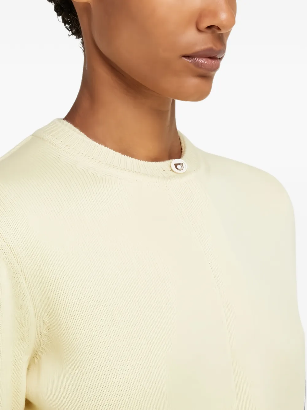 Ferragamo Kasjmier vest Geel