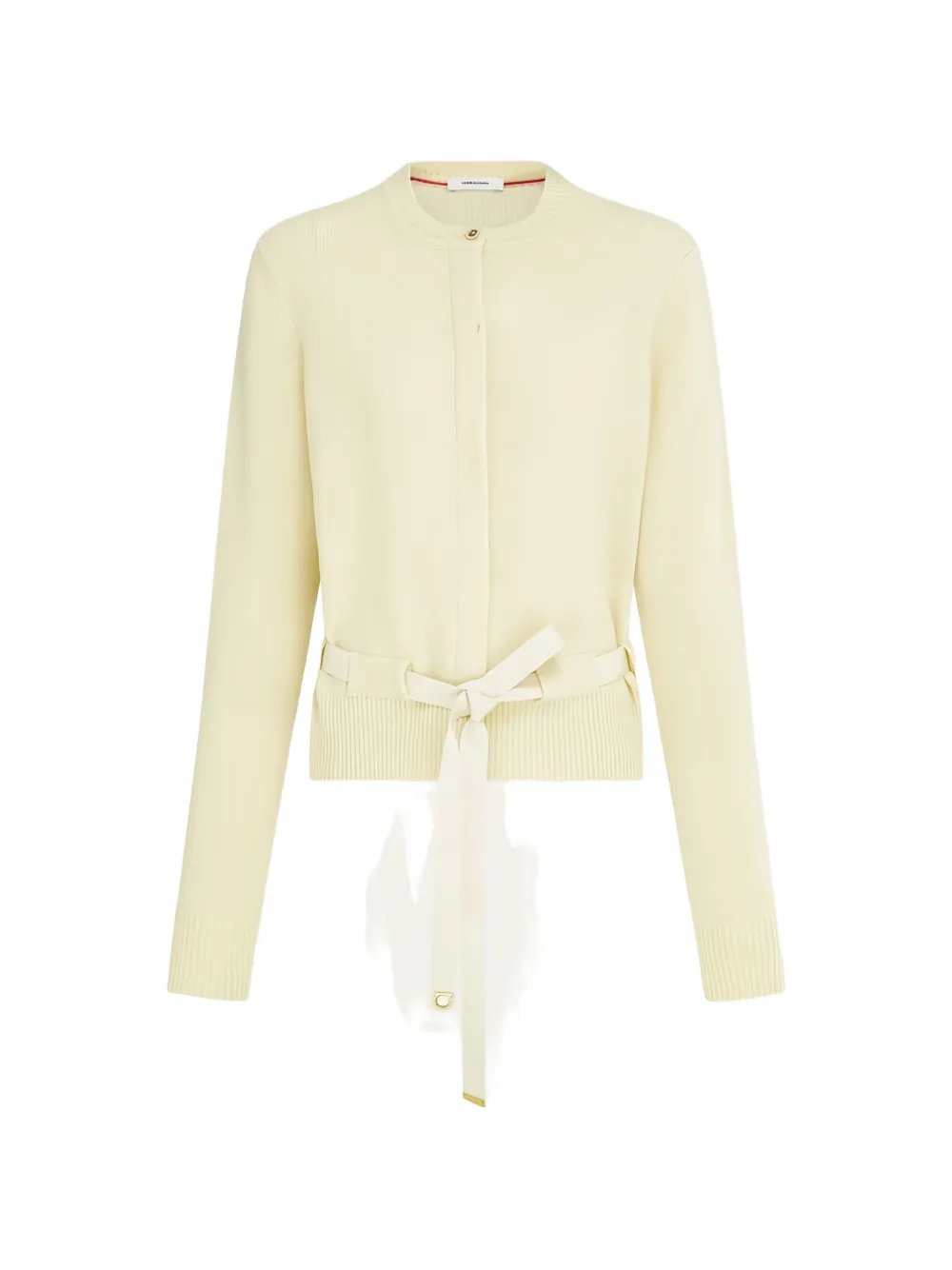 Ferragamo Kasjmier vest Geel