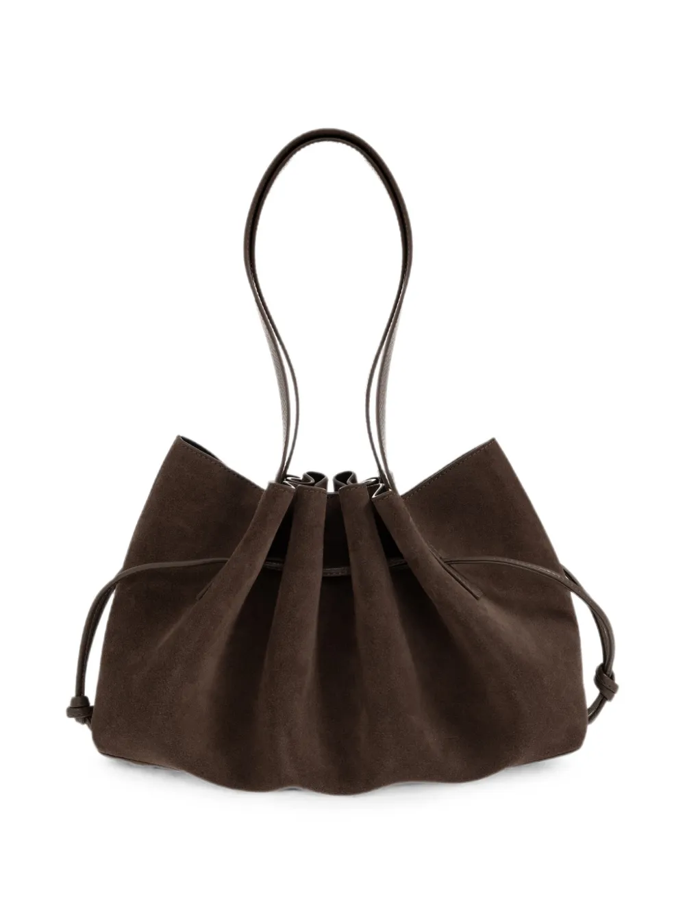Yuzefi Scallop shoulder bag - Marrone