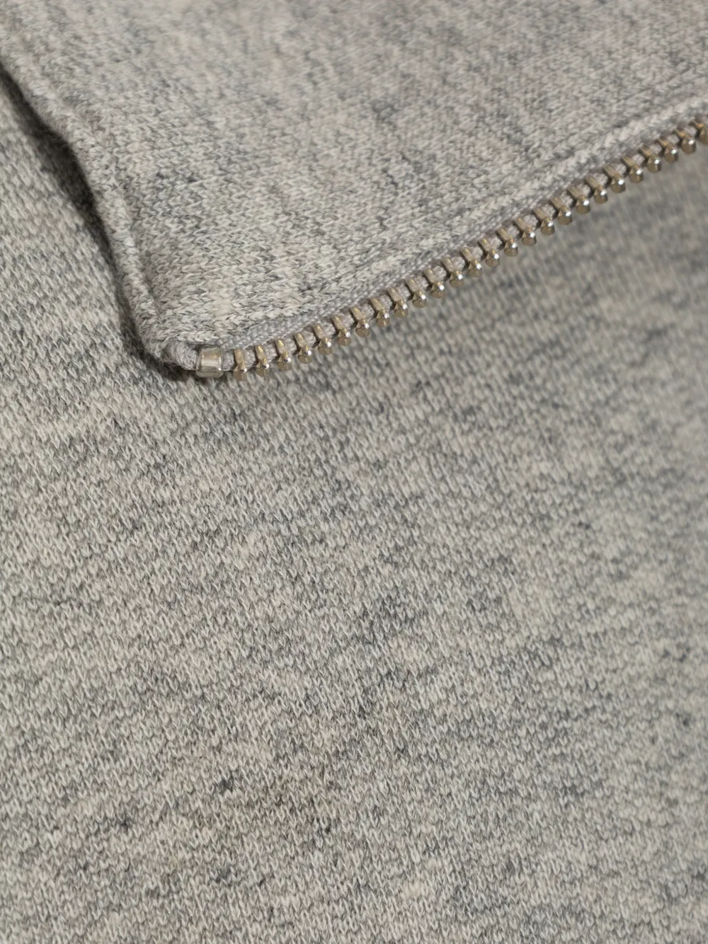 FRAME Sweater met korte rits Grijs