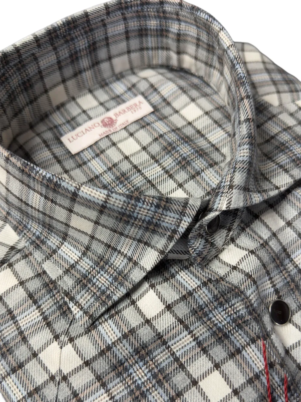 Luciano Barbera Check-pattern Shirt In Multi