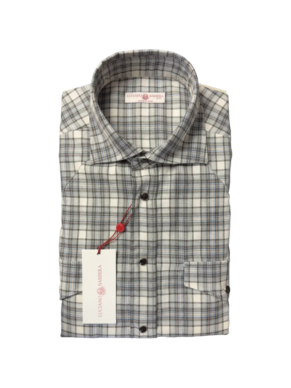 Luciano Barbera Check-pattern Shirt In Multi