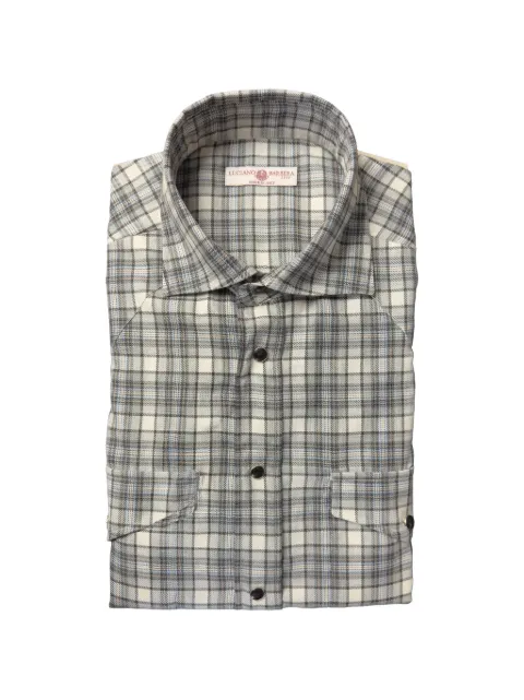 Luciano Barbera check-pattern shirt