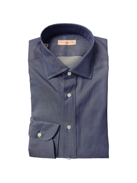 Luciano Barbera chambray cotton shirt