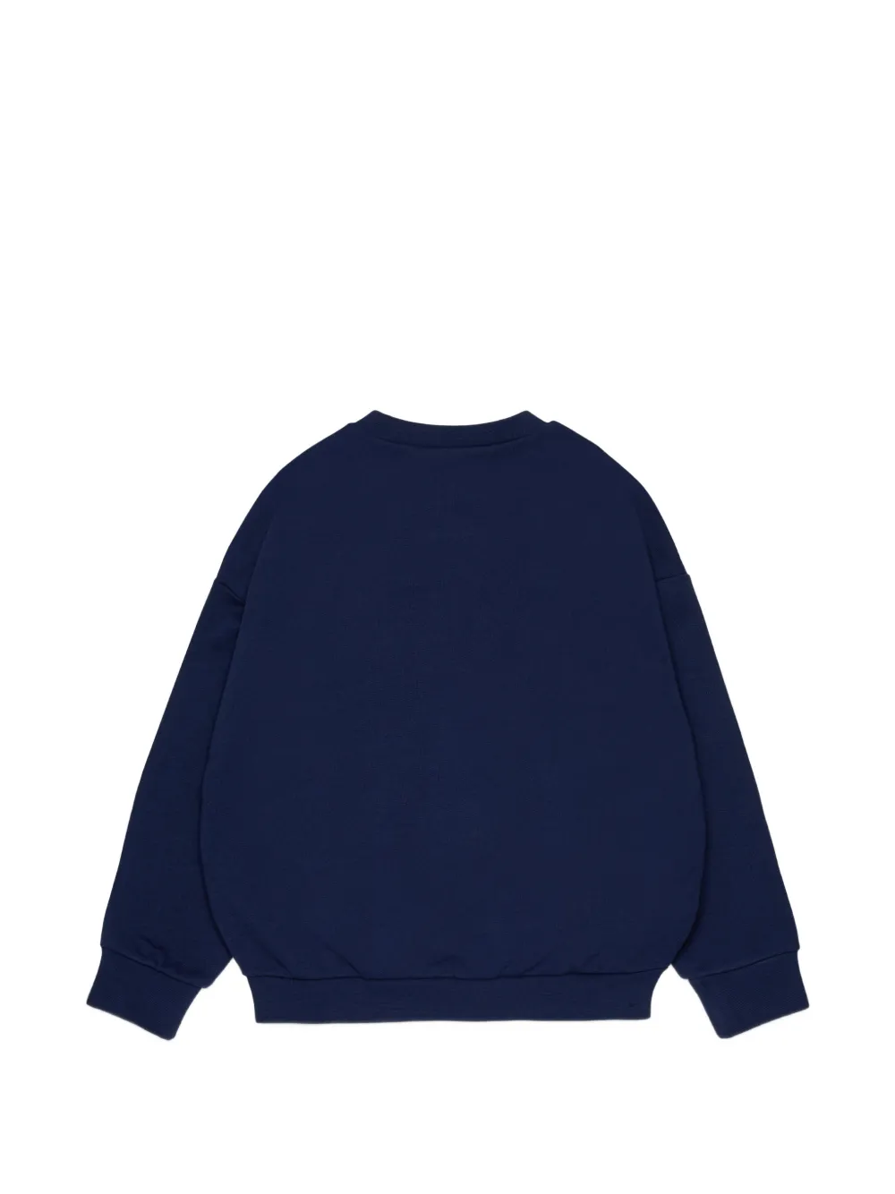 DSQUARED2 KIDS Trui met geborduurd logo en vlakken Blauw