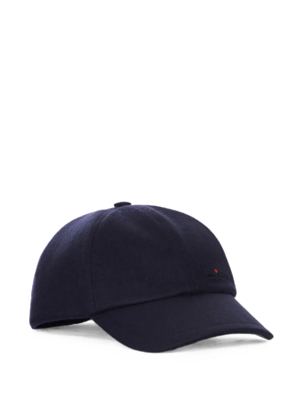 Kiton Honkbalpet met geborduurd logo Blauw